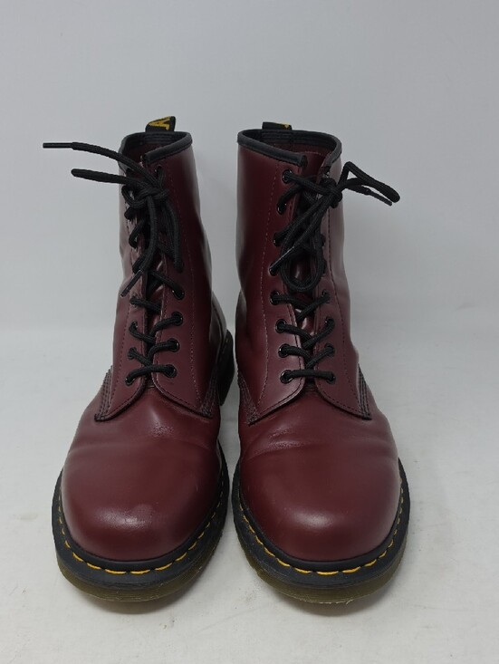 Dr. Martens Burgundy 8-Eye Lace-Up Boots Men\'s Size 13 main image 6